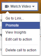 Call to Action Promote Video