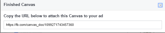 Canvas url